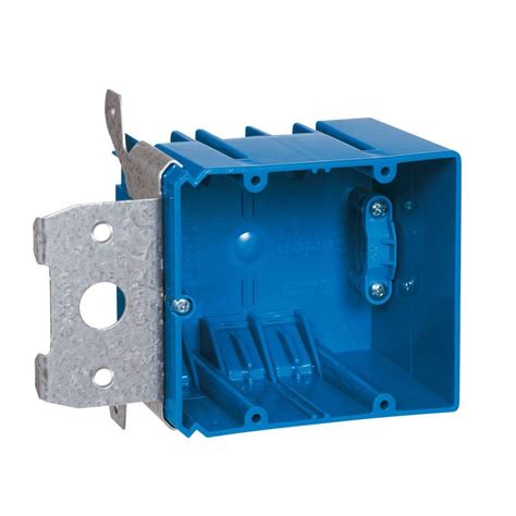 electrical box fit inside 2x4 wall|single gang plastic electrical box.